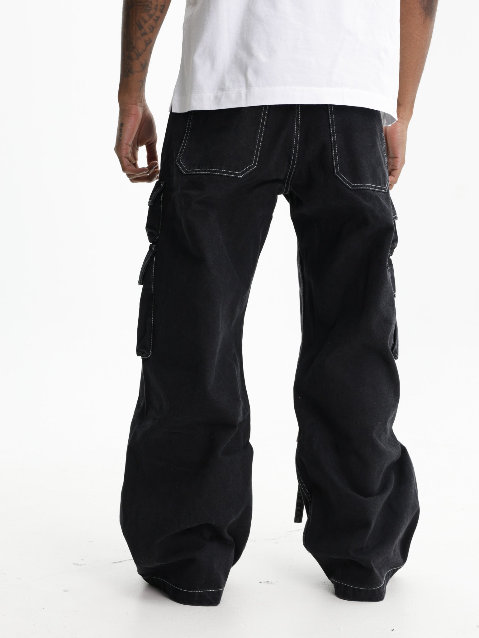 Off - White Jeans Street Straight Black