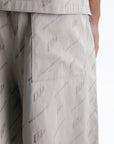 Off - White Shorts Jacquard Bowling Stone