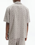 Off - White Shirt Jacquard Bowling Stone
