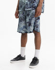 Off - White Shorts Printed Bowling Blue
