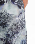 Off - White Shorts Printed Bowling Blue