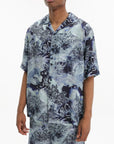 Off - White Shirt Printed Bowling Multi Colour