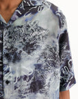 Off - White Shirt Printed Bowling Multi Colour