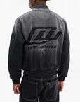 Off - White Jacket Degrade Cot Regular Black