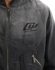 Off - White Jacket Degrade Cot Regular Black