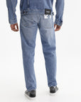 Off - White Jeans Half Arrow Twisted Light Wash