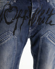 Off - White Jeans Off Straight Dark Wash