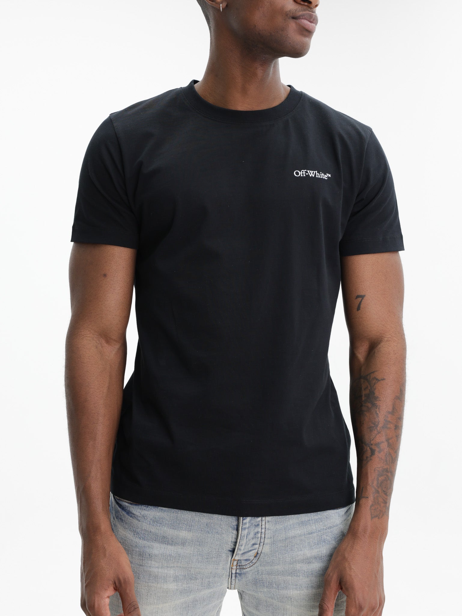 Off - White T-Shirt Metal Arrow SS Slim Black