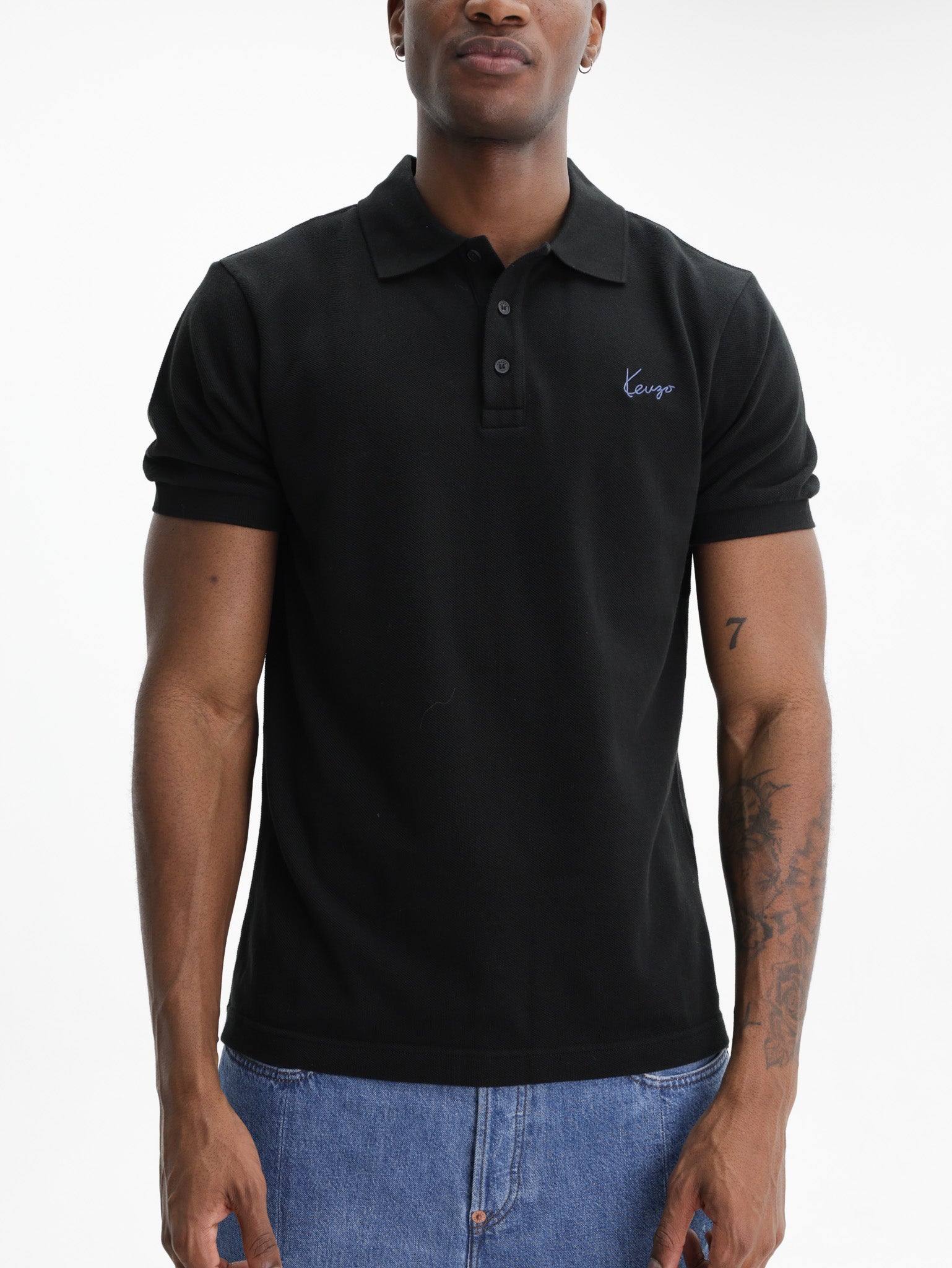 Kenzo Golfer Signature Ss Black