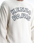 Kenzo Sweater Paris Eblem Off White