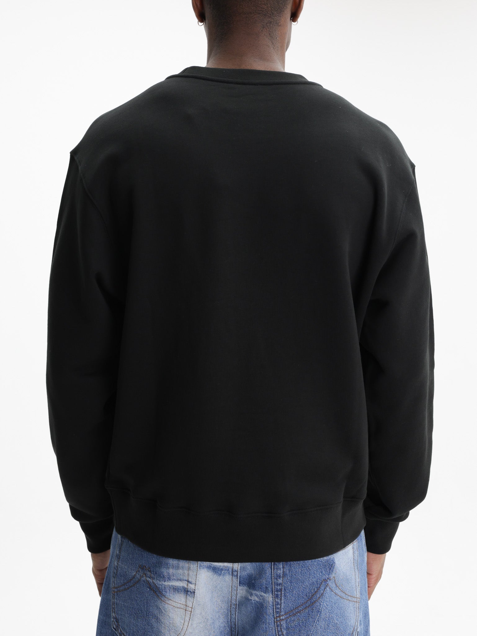 Kenzo Sweater Signature Embroidery Grey