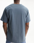 Kenzo T-Shirt Signature Embroidery Blue