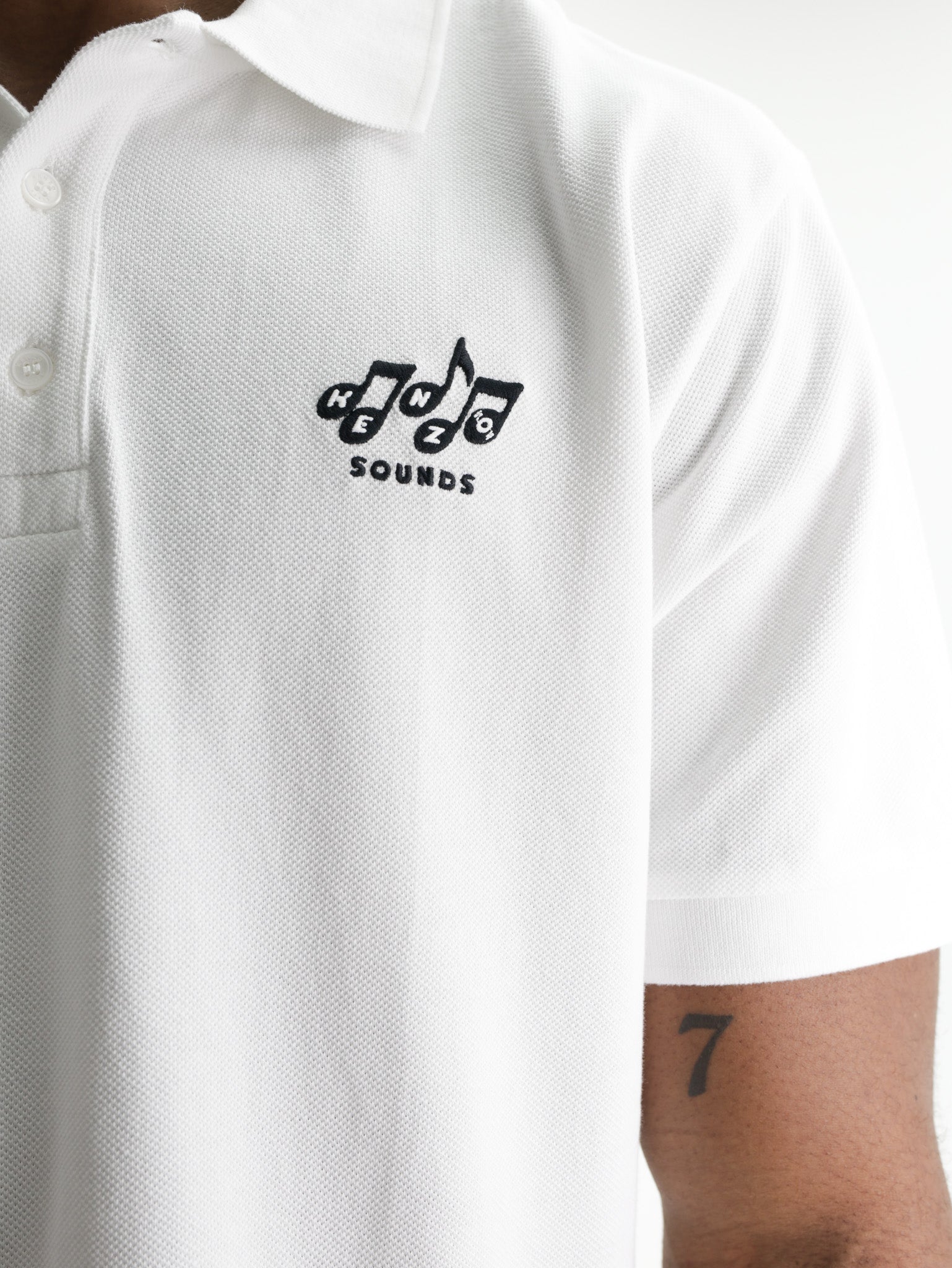 Kenzo Golfer Signature Ss Off White