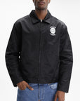 Kenzo Jacket White Paris Logo Black