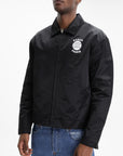 Kenzo Jacket White Paris Logo Black
