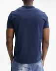 Kenzo T-Shirt Sounds Embroidered  Blue/Black
