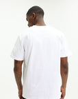Purple T-Shirt Hwt Jersey Ss Tee White