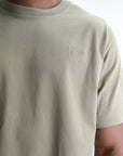 Kenzo T-Shirt Signature Embroidery Khaki