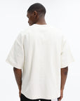 Purple T-Shirt Hwt Textured Jersey Ss Top Off White