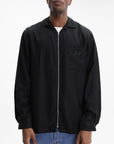 Kenzo Shirt Zipped Oversized Black