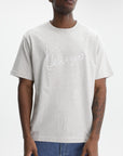 Kenzo T-Shirt Signature Embroidery Grey