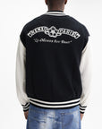 Kenzo Cardigan Varsity Zip Up Black