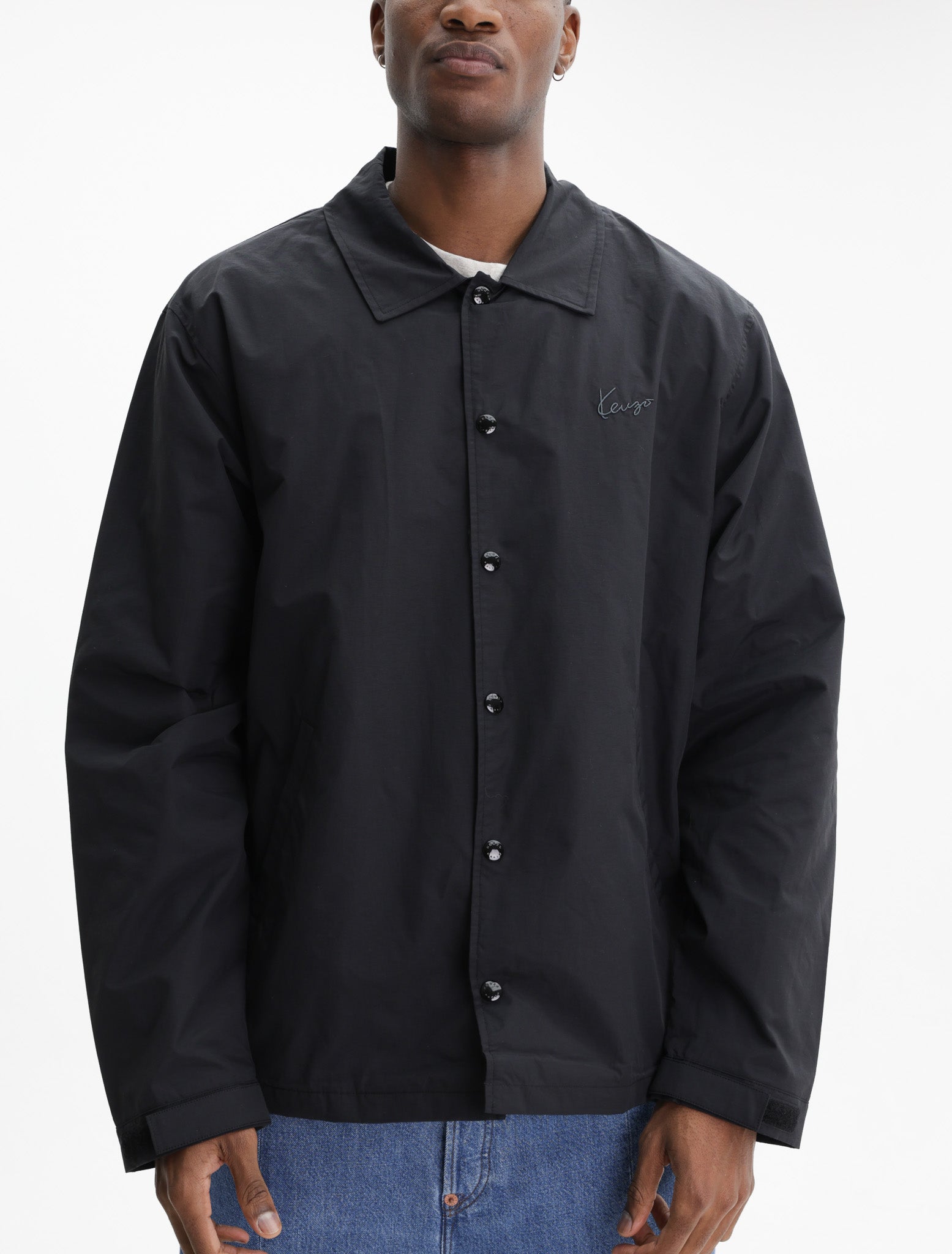 Kenzo Jacket Collar Ls Black