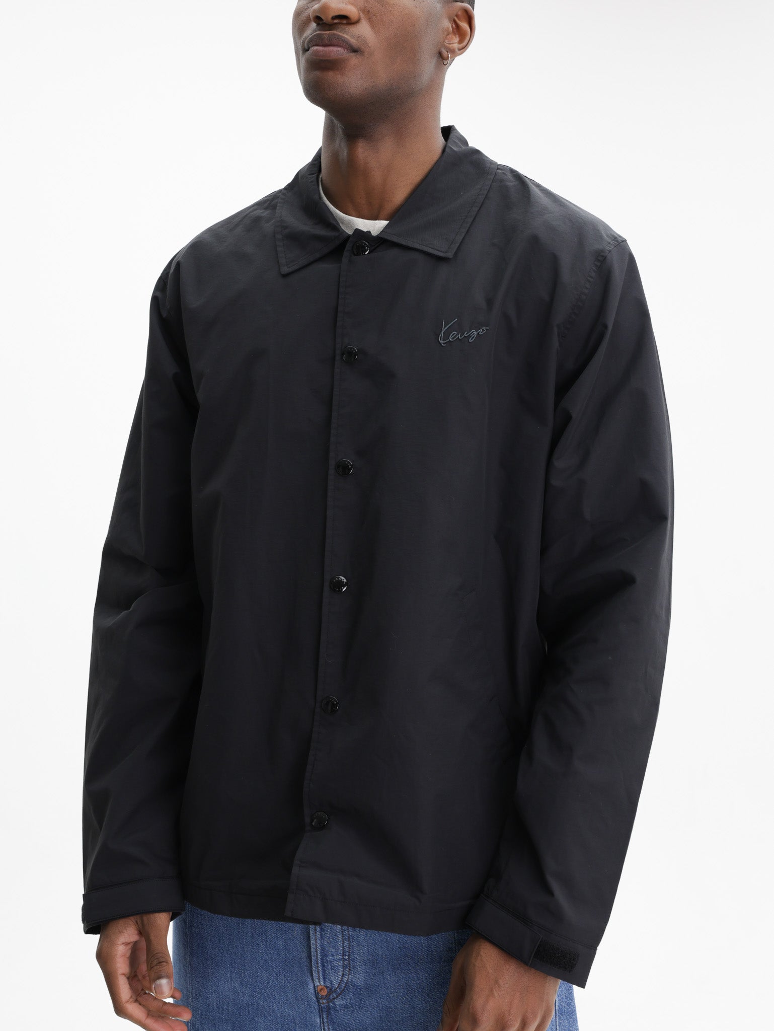 Kenzo Jacket Collar Ls Black