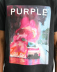 Purple T-Shirt Hwt Jersey Ss Tee Black