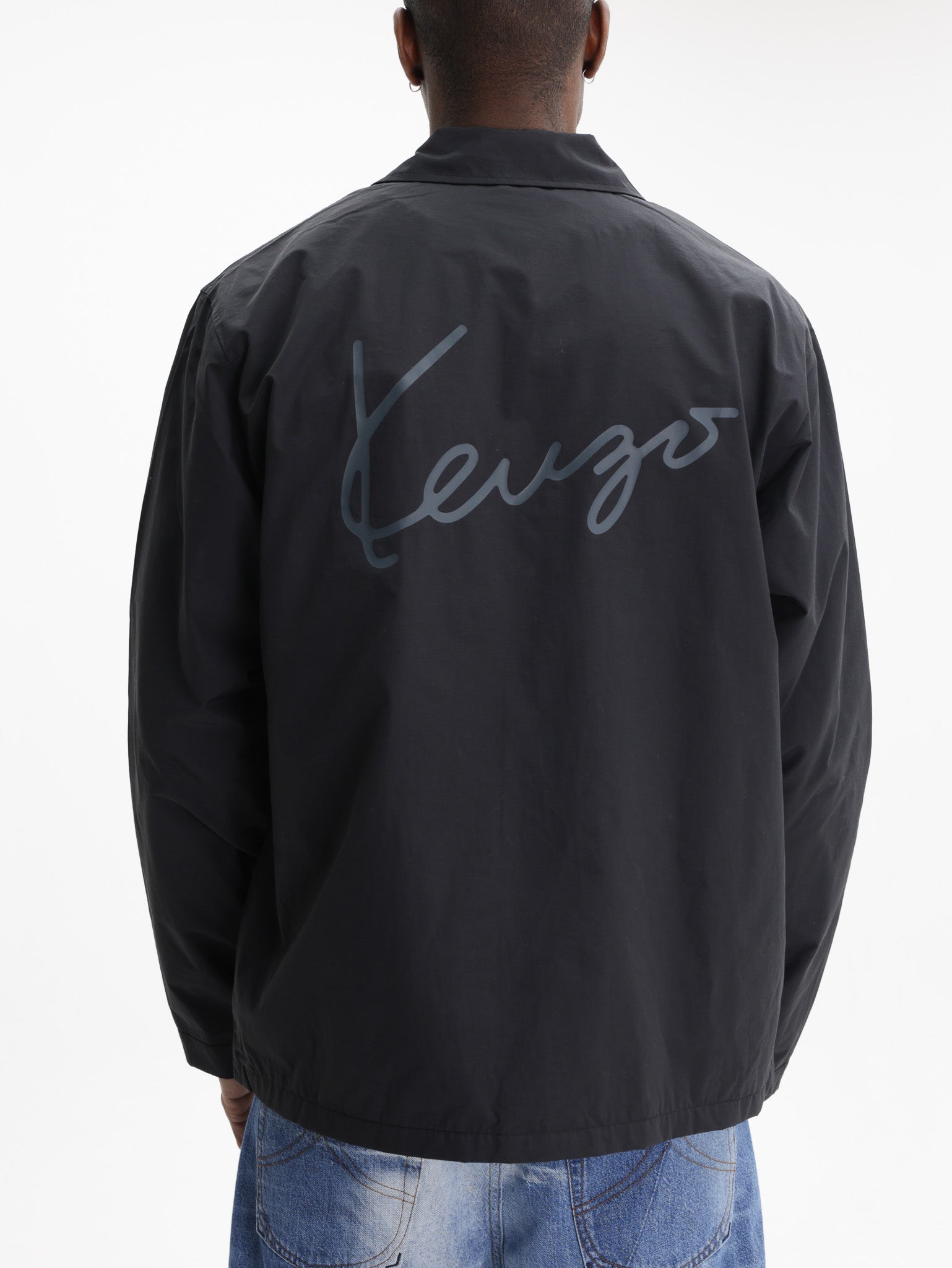 Kenzo Jacket Collar Ls Black
