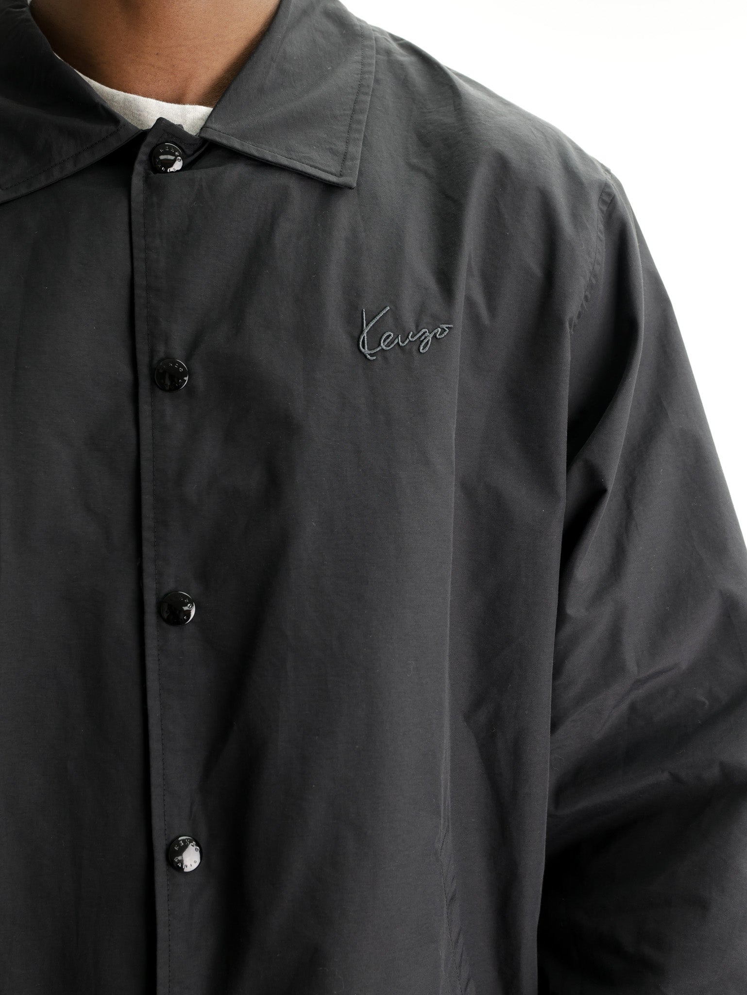 Kenzo Jacket Collar Ls Black