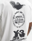 Y-3 T-Shirt GFX SS Cloud White