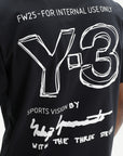 Y-3 T-Shirt Merch SS Black