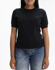 Kenzo T-Shirt Knitted Wool  Black