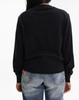 Kenzo Cardigan Rws Signiture Merino Black