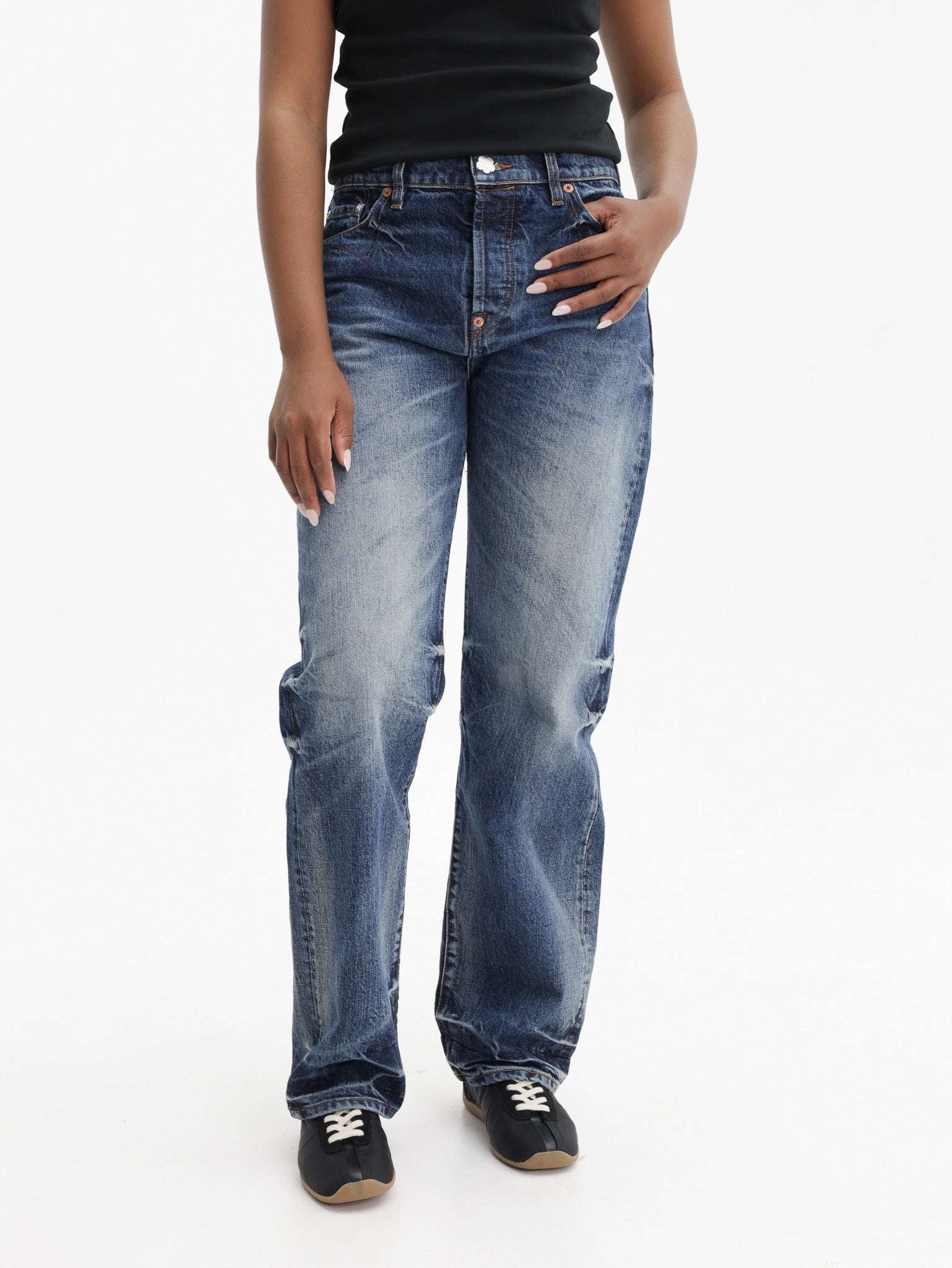 Kenzo Pants Blue Denim Medium Stone