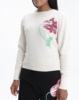 Kenzo Sweater Knitted Jumper  Off White