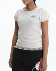 Kenzo T-Shirt Black Embroidered Grey