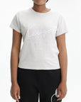 Kenzo T-Shirt Signature Emb Grey