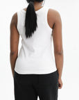 Kenzo Tank Chest Logo Crew Off White