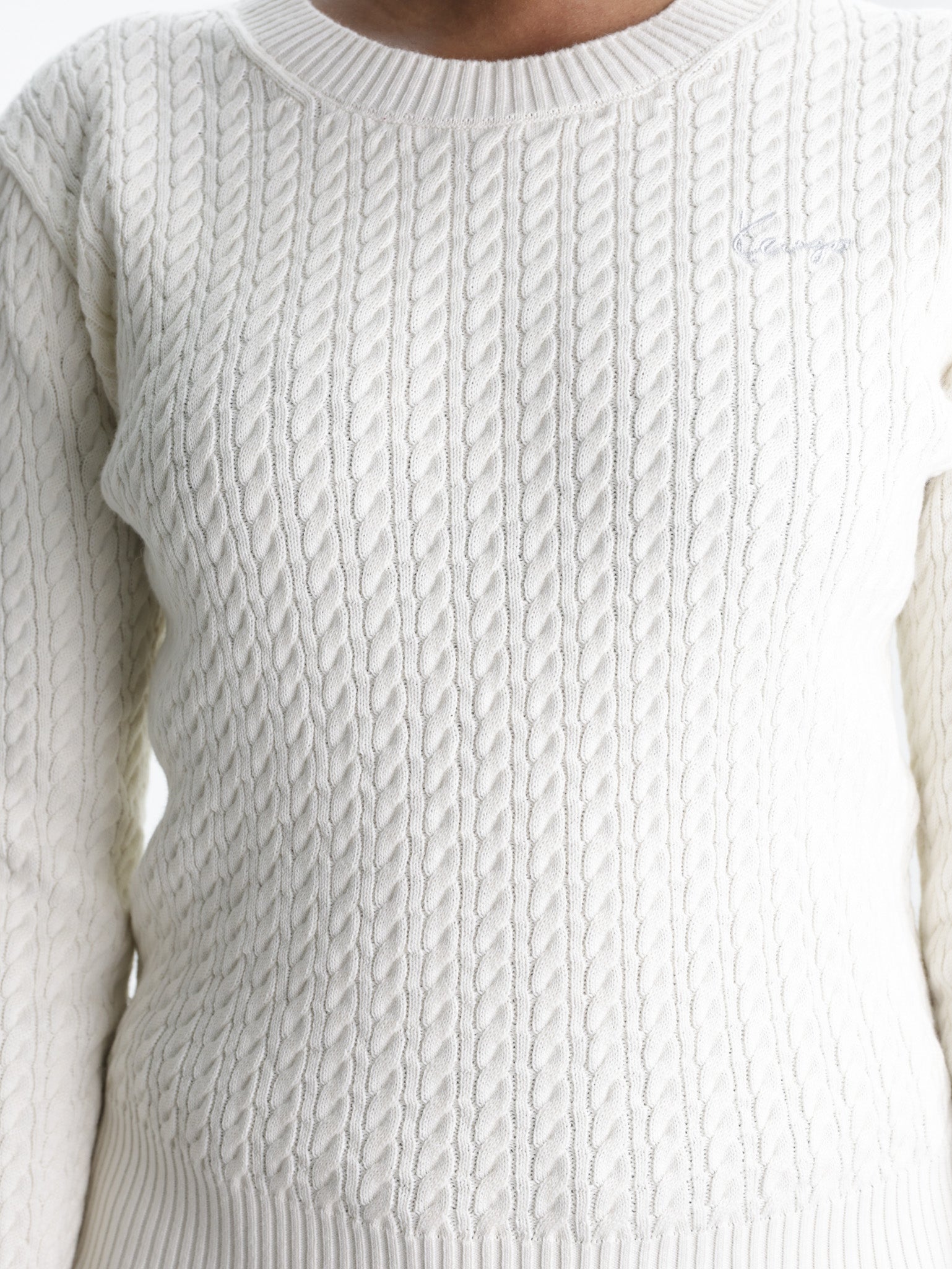 Kenzo Sweater Knitted Jumper  Off White
