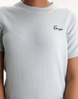 Kenzo T-Shirt Knitted Wool  Sky Blue