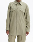 Kenzo Shirt Ls Shirt Khaki