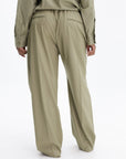 Kenzo Pants Loose Fit Khaki