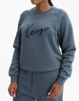 Kenzo Sweater Knitted Jumper  Blue