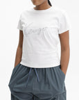 Kenzo T-Shirt Signature Emb Off White