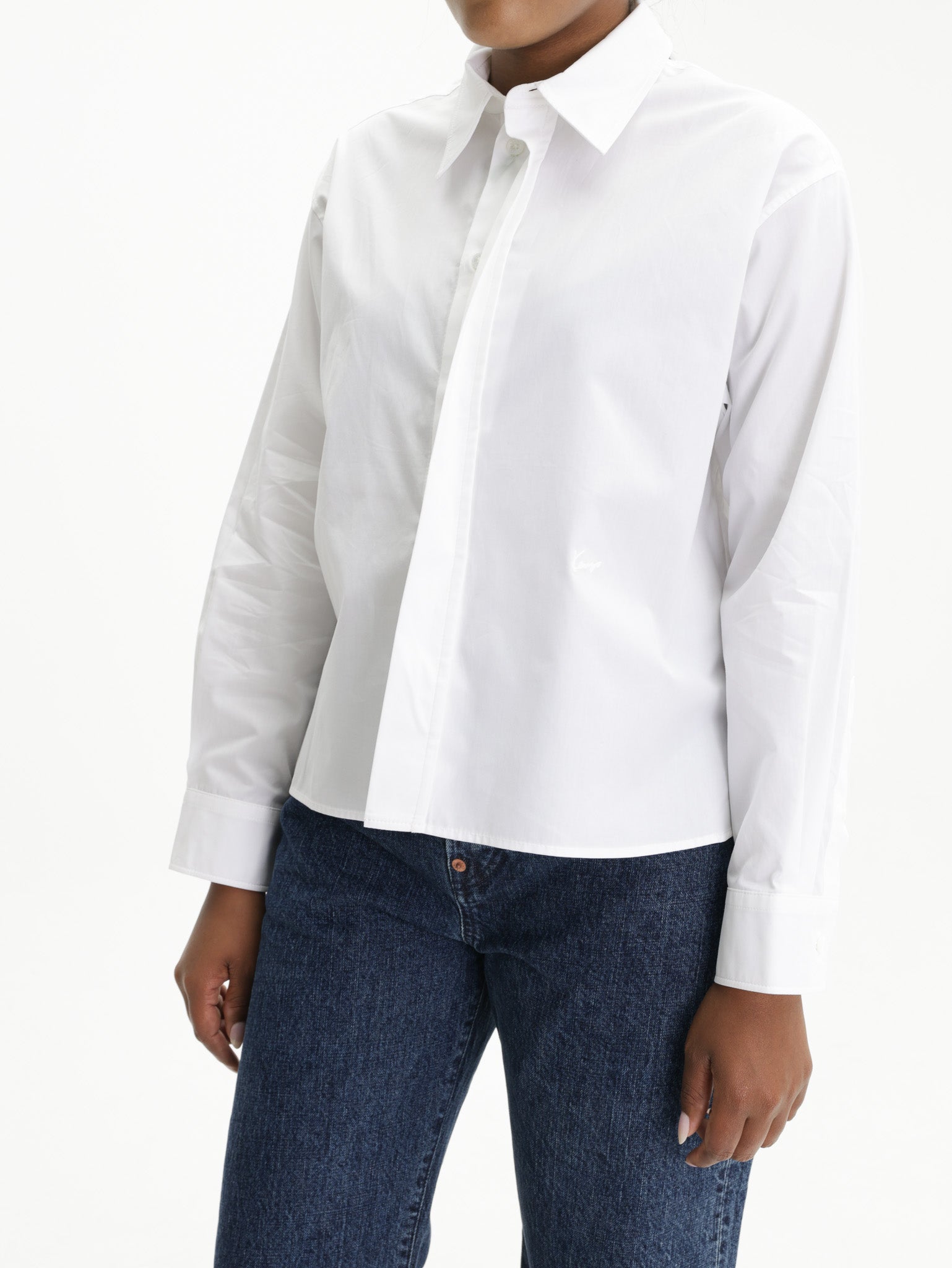 Kenzo Shirt Ls Shirt White