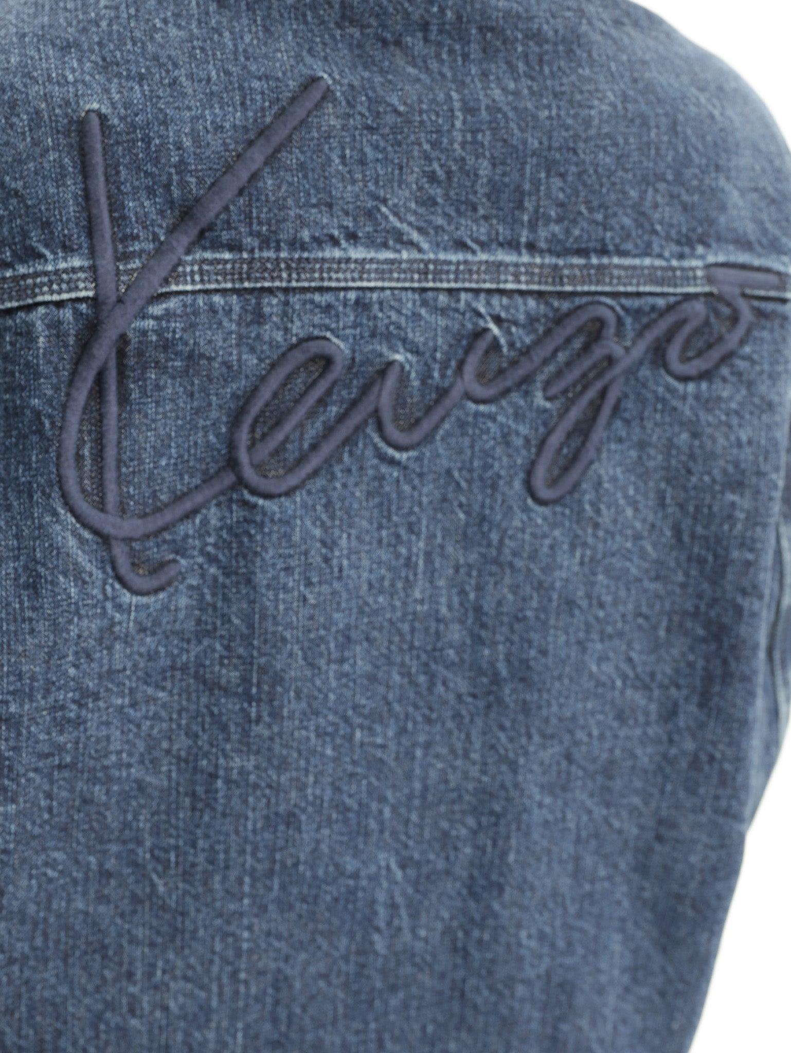 Kenzo Jacket 3 Pocket Denim Medium Wash