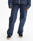 Kenzo Pants Blue Denim Medium Stone