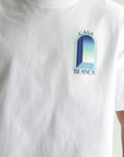 Casablanca Classic T-Shirt Gradient Arch White